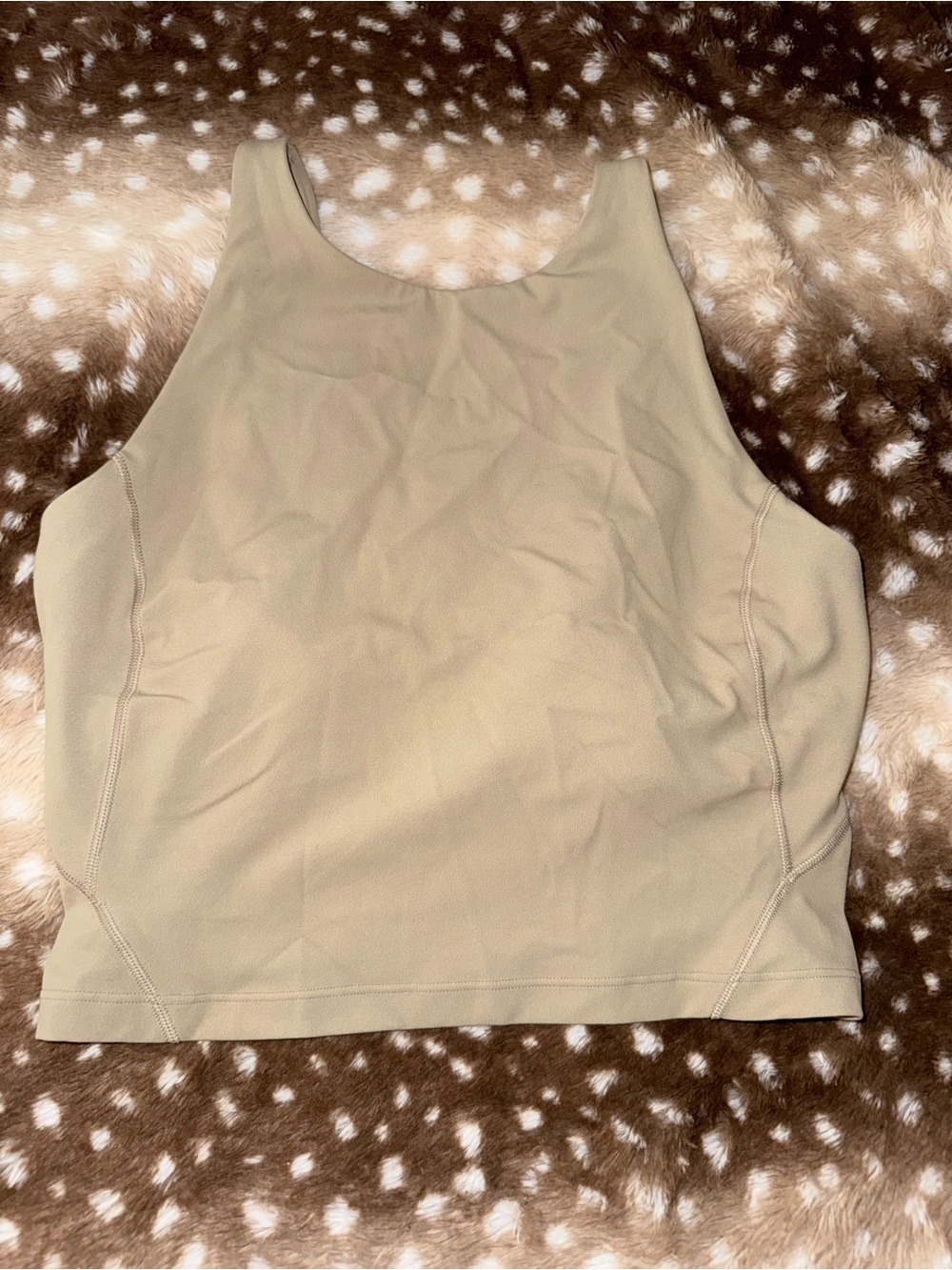 lululemon athletica tan align top